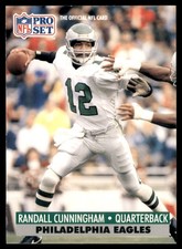 1991 Pro Set #256 Randall Cunningham
