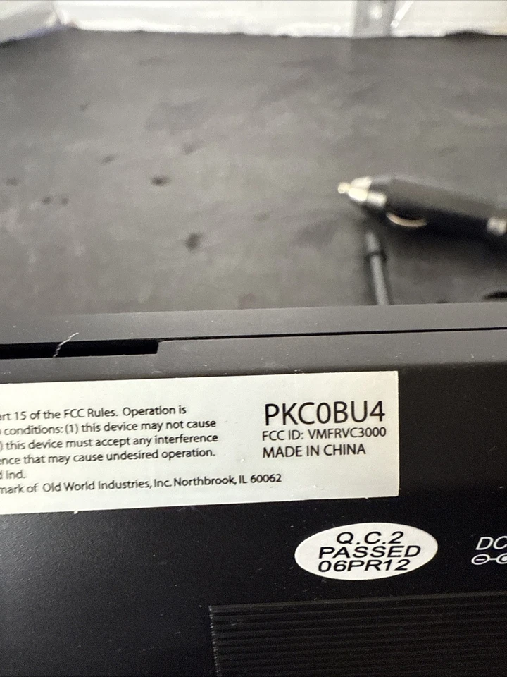 Peak Digital Wireless Back-Up Camera 4.3” Color LCD Used Tested - Image 4 of 4