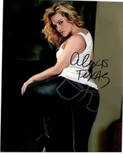 Alexis Texas Adult Entertainer Movie Actress Signed 8 x 10 Photo TTM COA