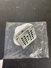 Signature 446698 Menlo PVC Drain w/Square Polished Nickel Tile-In Strainer