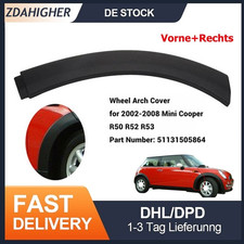 Vorne Radlauf Abdeckung Obere Rechts 51131505866 F�r BMW MINI One Cooper R50 R52