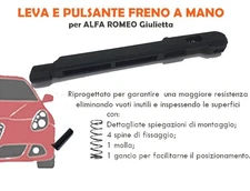 LEVA FRENO A MANO – Compatibile Alfa Romeo Giulietta RINFORZATO!