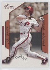 2003 Flair Greats Mike Schmidt #20 HOF l7j