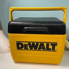 DeWalt Tools Six Pack Cooler Lunch Tote Vintage GOTT 1806 Yellow Black Clean