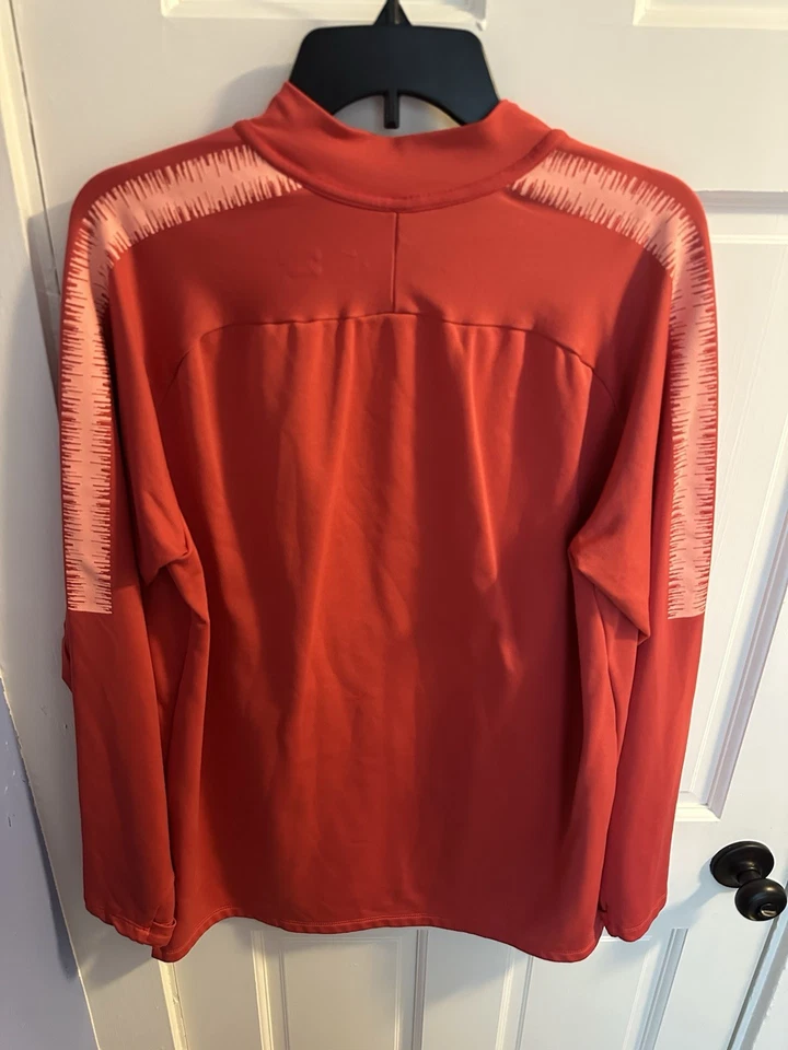 Nike FC Barcelona тренировочные топы лот из 3 — мужской пуловер L и XL и fu - Изображение 4 из 4