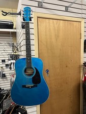 Fender 20th Anniversary Squier SD-6G Acoustic Guitar In Blue