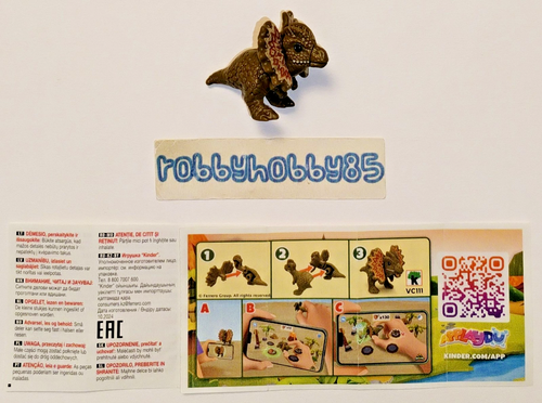 NATOONS DINOSAURI PERSONAGGI A SCELTA (VC097 - VC123) SORPRESINE KINDER 2025/26 - Zdjęcie 12 z 17