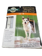 PetSafe Extreme Weather MEDIUM Pet Door 1-40 Lb Dog / PPA00-10985 New
