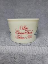 Vintage Old Spice shaving mug featuring the "Ship Grand Turk Salem - 1786"