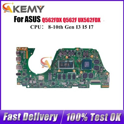 UX562FDX Motherboard For ASUS UX562FDX UX56IQ Q562FDX Q562F Mainboard W/CPU