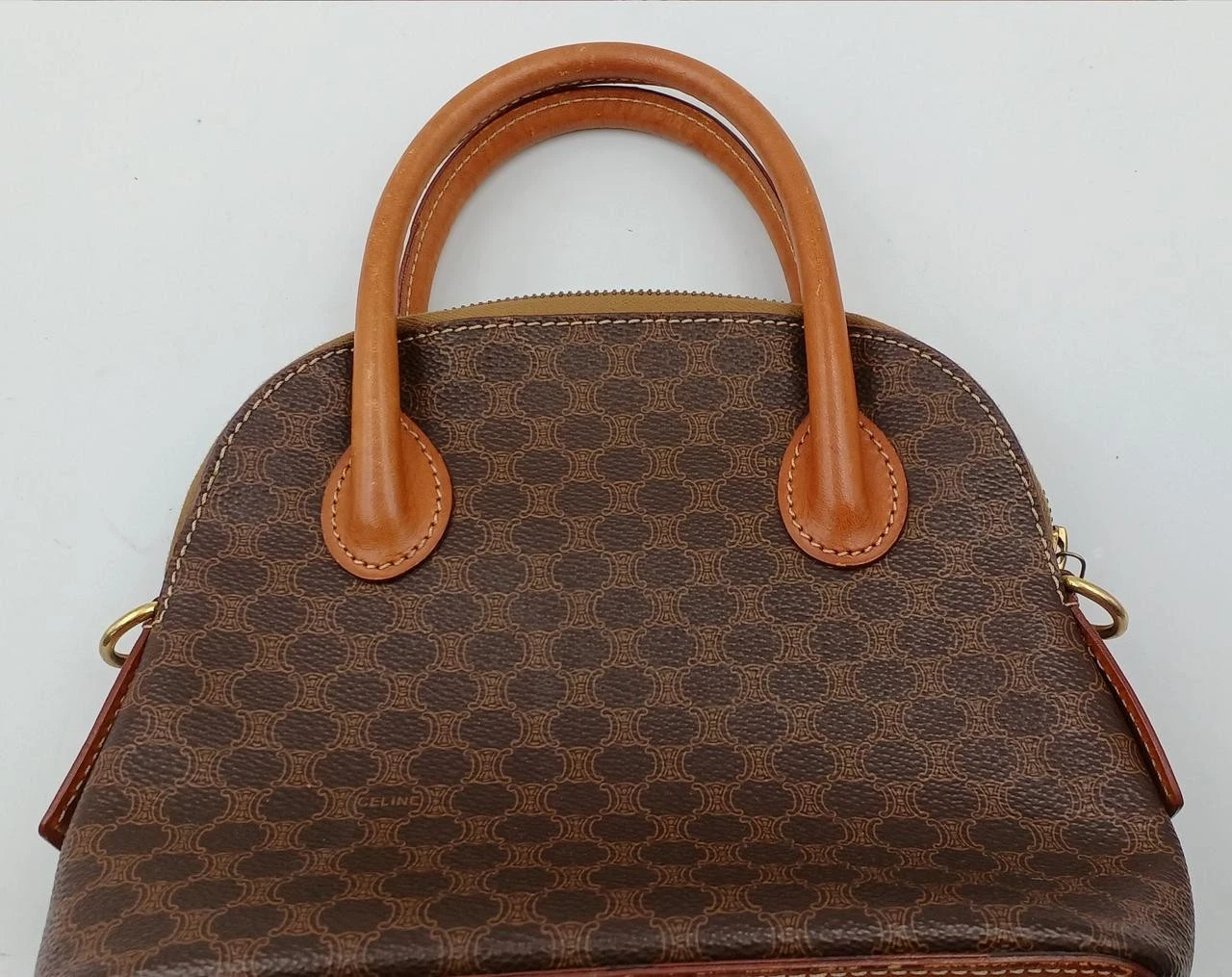 Celine — CELINE Macadam Mini Handbag 8.6 inches