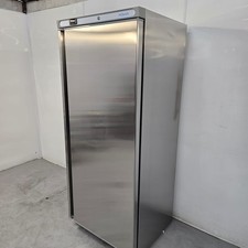 Upright Fridge Single 1 Door Stainless 600L Kitchen Commercial Catering Chill...