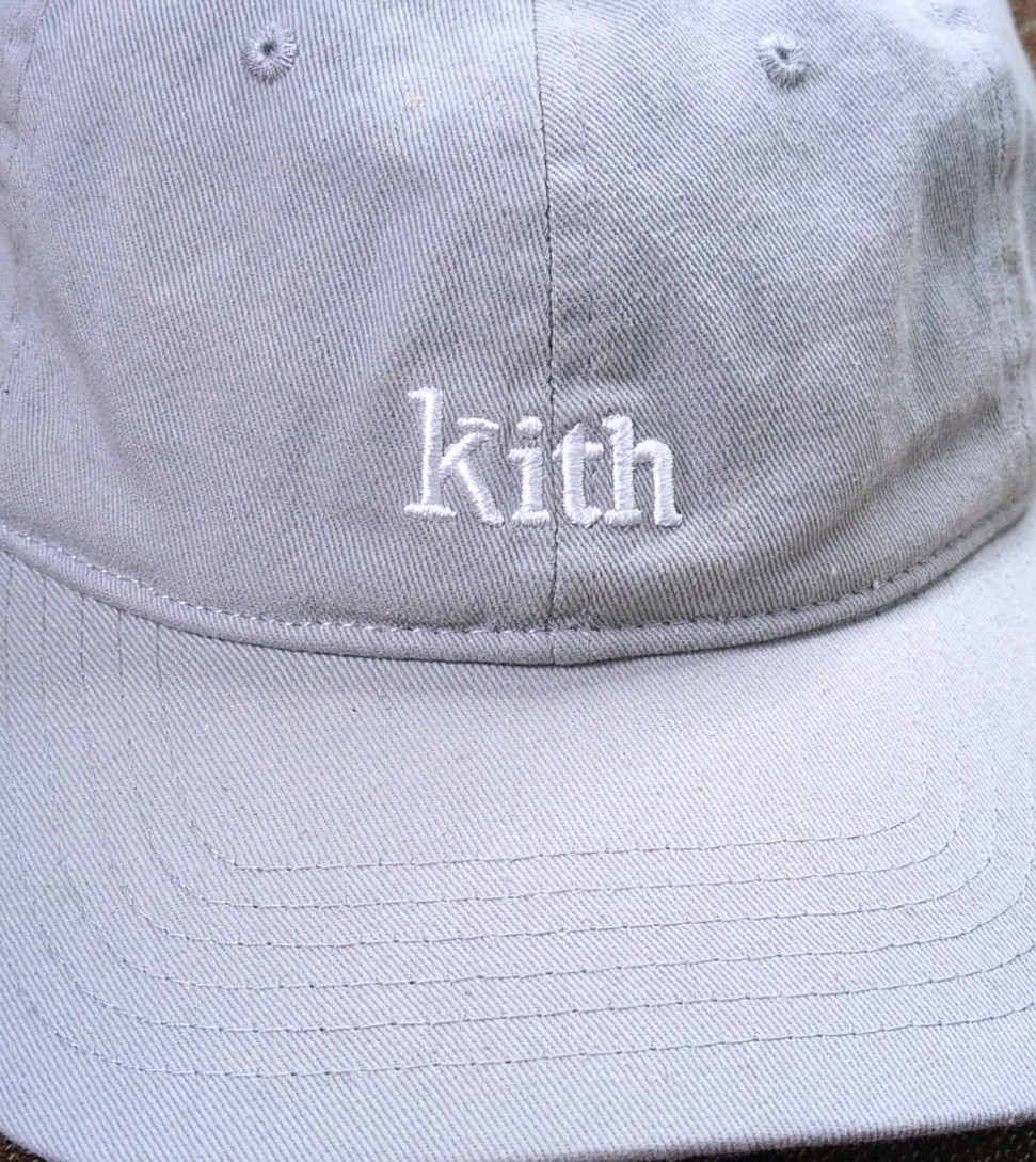 KITH Hat Strapbap Dad Cap Adjustable Spellout Log… - image 2