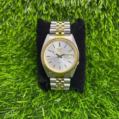 Rare Seiko President SNXJ90 AUtomatic 7S26-3110 white dial watch