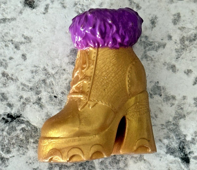 Monster High Clawdeen Wolf Freaky Fusion Save Frankie Replacement Gold One Boot
