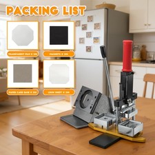 Fridge Sticker Making Machine Photo Magnet Press Paper Cutter 200x Material Set