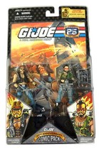 GI Joe 25th Anniversary Comic Pack DREADNOK TORCH & DREADNOK RIPPER - NEW
