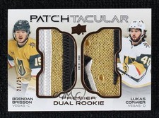 2024-25 Upper Deck Premier Chest Logo 21/25 Brendan Brisson Lukas Cormier 1o4m
