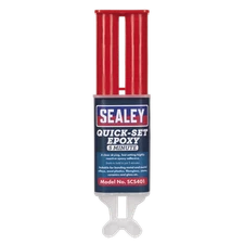 Sealey Quick-Set 5 Minutes Highly Reactive Epoxy Adhesive Waterproof 25mL SCS401