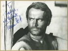 Terence Hill - Italian actor - Rare authentic signed large photo - 80s - COA