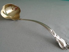 GORHAM 'CHANTILLY' STERLING SILVER ~ SOUP LADLE 13" ~ OLD MARK ~ RARE BEAUTY!!