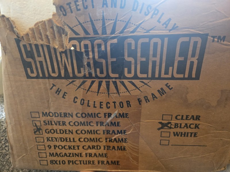 (24) Showcase Sealer Comic Book Display/protector/holders Brand New