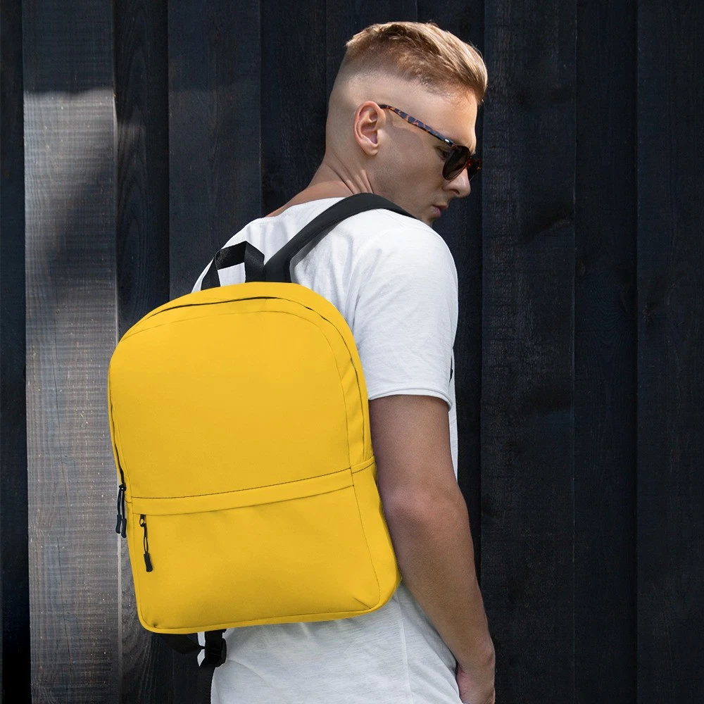 Yellow gold Backpack