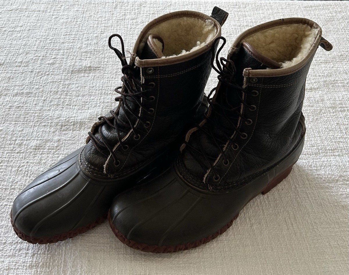 〰️ mens L.L.Bean boots, size 10 LL Bean Duck Boots Men main image 2