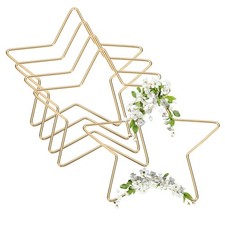 5 Pieces For Dream Catcher Rings, Star Garland 8 Inch Macrame Gold