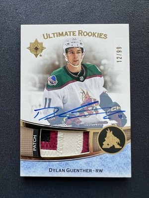 2022-23 Upper Deck Ultimate Collection #165 Dylan Guenther RC Auto /99