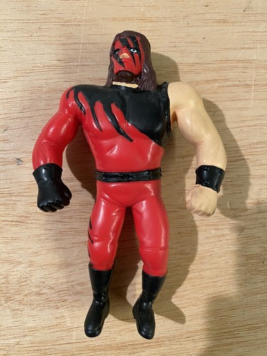 1998 Just Toys | WWF WWE Micro Bendems | Kane | 3�...