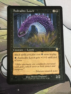 C4900 MAGIC GATHERING MTG INVASION ANDRADITE LEECH #93 RARE HP-DMG