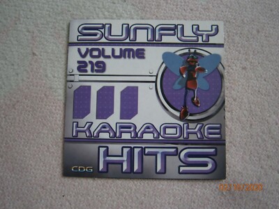 Sunfly Karaoke Hits CDG Band 219 CD+G