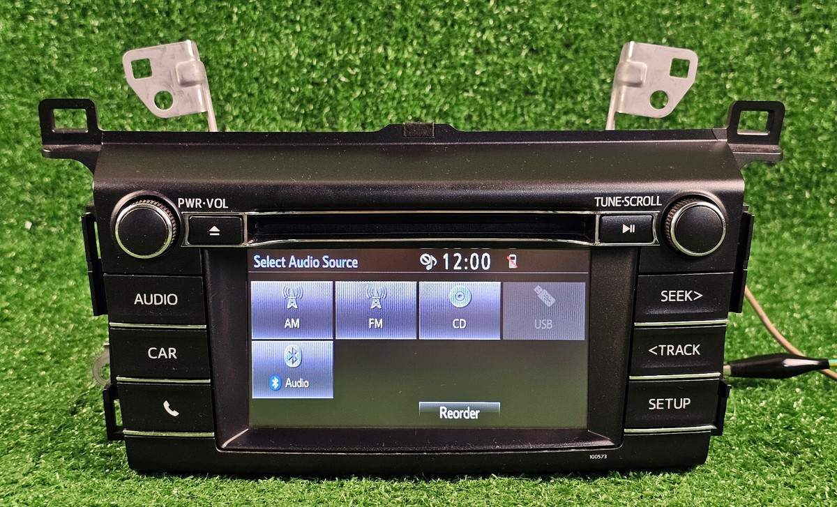 Toyota Rav4 13-18 CD Player Radio Display unit 86140-42110 Oem ID