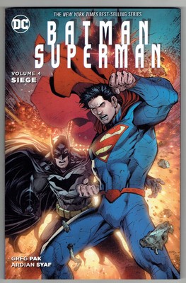BATMAN SUPERMAN TP VOL 4 SIEGE NEW!