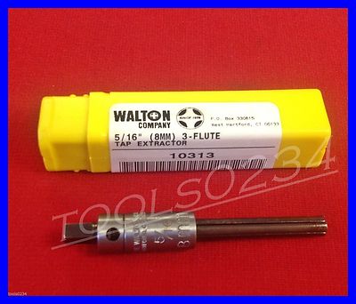 5/16'' 8mm Walton 10313 Tap Extractor 3 Flute USA