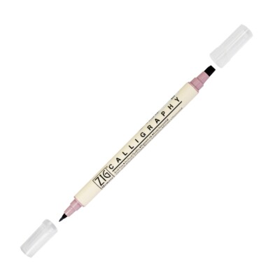 Zig Memory System Calligraphy Dual Tip Marker, Plum Mist