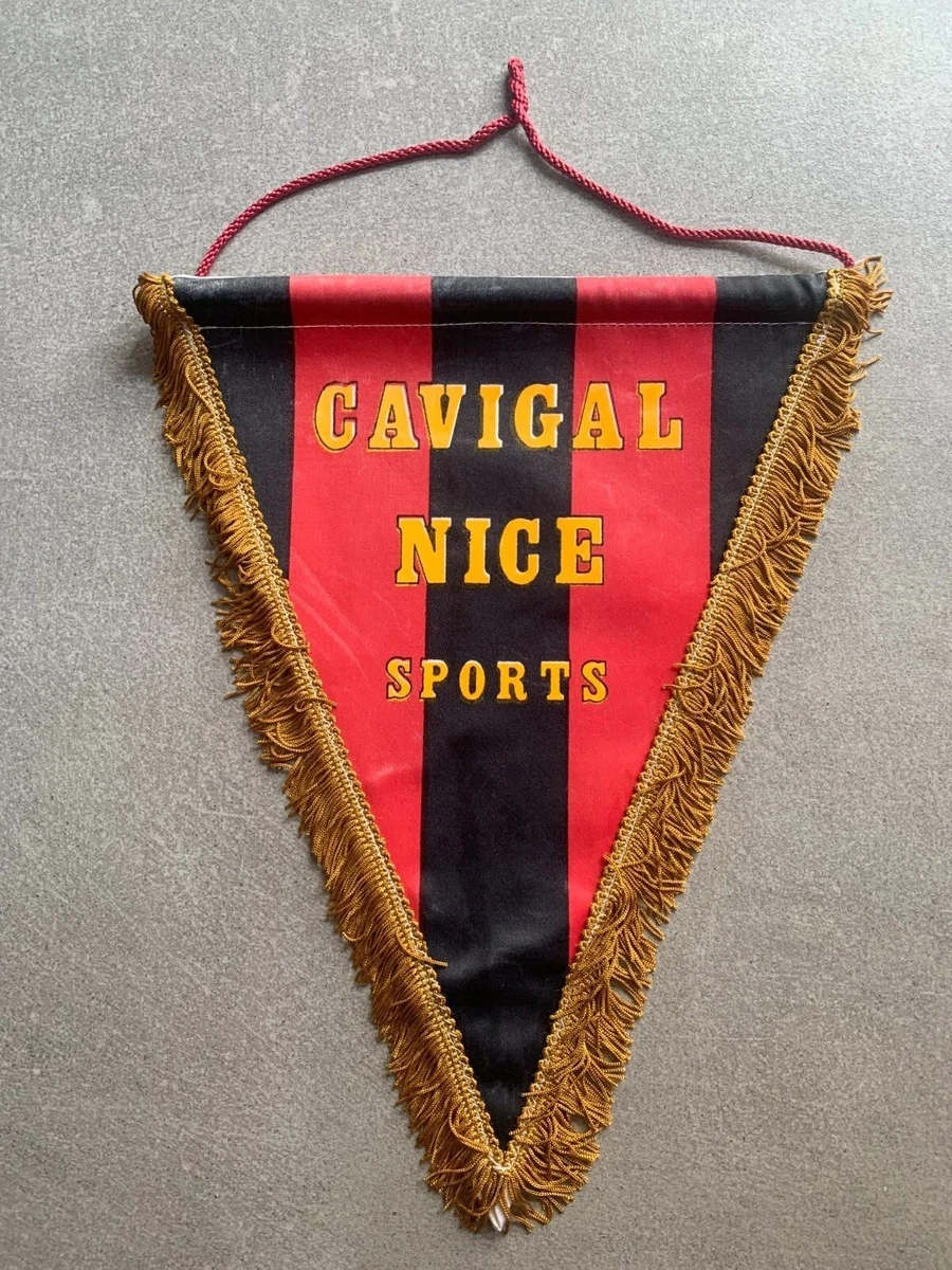 Fanion OGC Nice - Club Des Supporters - Vintage - Avant 2000