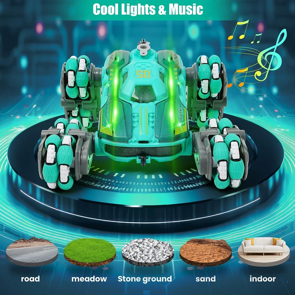 Cool 8WD RC Stunt Car for Kids Ages 6 7 8-12 13 14 Year Old - Remote & Gestur... - Image 2 of 4