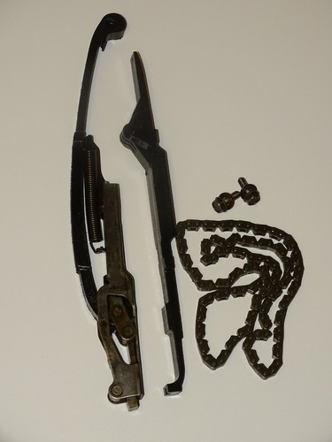 HONDA XL 600 V XL600V TRANSALP PD06 1987-1996 STEUERKETTE GLEITSCHIENEN HINTEN