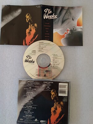 9 1/2 WEEKS Motion Pic SOundtrack CD RESTORED 2 LIKE NEW SHIP24 Polished Clean