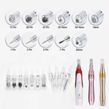 Disposable Stainless Steel Bayonet Slot Cartridges for MTS Tattoo Beauty Machine