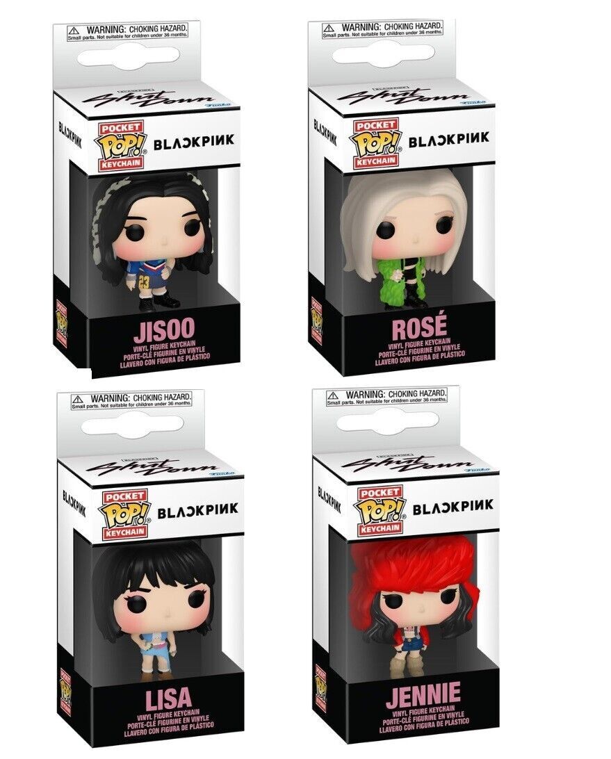 Funko Pop! Rocks Blackpink - Jisoo Jennie Rose Lisa -Shut down
