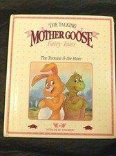 TALKING MOTHER GOOSE TORTOISE  THE HARE WORLDS OF WONDER - BOOK ONLY