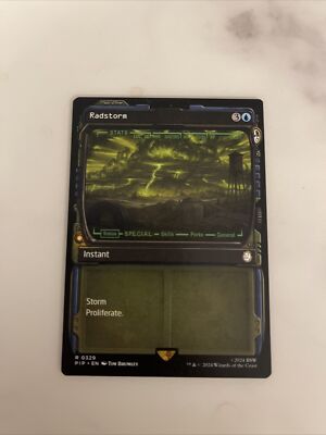 Radstorm - Showcase - MTG Fallout NM PIP