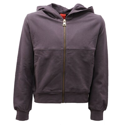 1689AF felpa bimba GIRL JIJIL JOLIE grey cotton sweatshirt