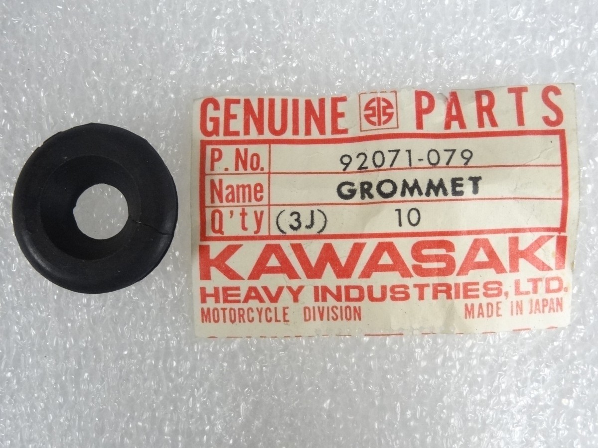 Kawasaki NOS NEW 92071-079 Tail Lamp Light Wire Grommet KE KS VN