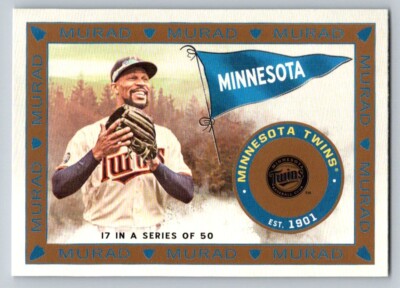 2021 Topps Allen and Ginter T51 Murad Reimagined  #MR17 Byron Buxton Twins