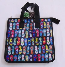 NWT Eco Islands Insulated Reusable Shopping Tote Bag Slipper Design Handles