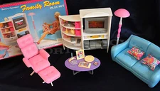 NEW FANCY LIFE DOLL HOUSE FURNITURE FAMILY Living Room Playset (2014)